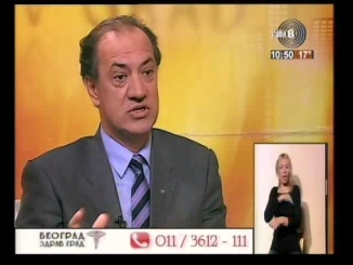 Kardiolog prof. dr Simić, gostovanje na - Beograd zdrav grad - TV studio B